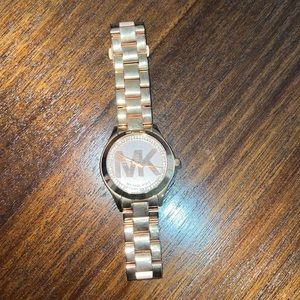 Rose gold Michaels Kors watch